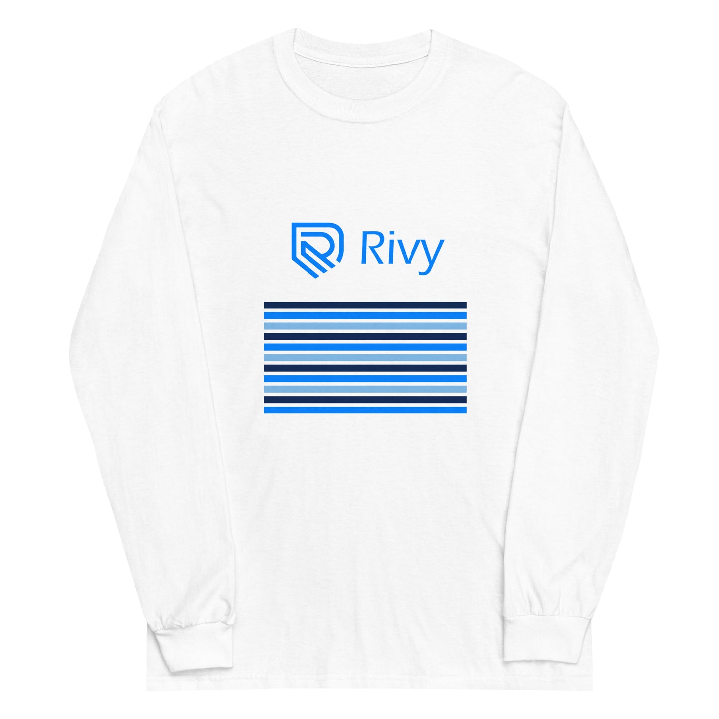 Men’s Long Sleeve Shirt white front