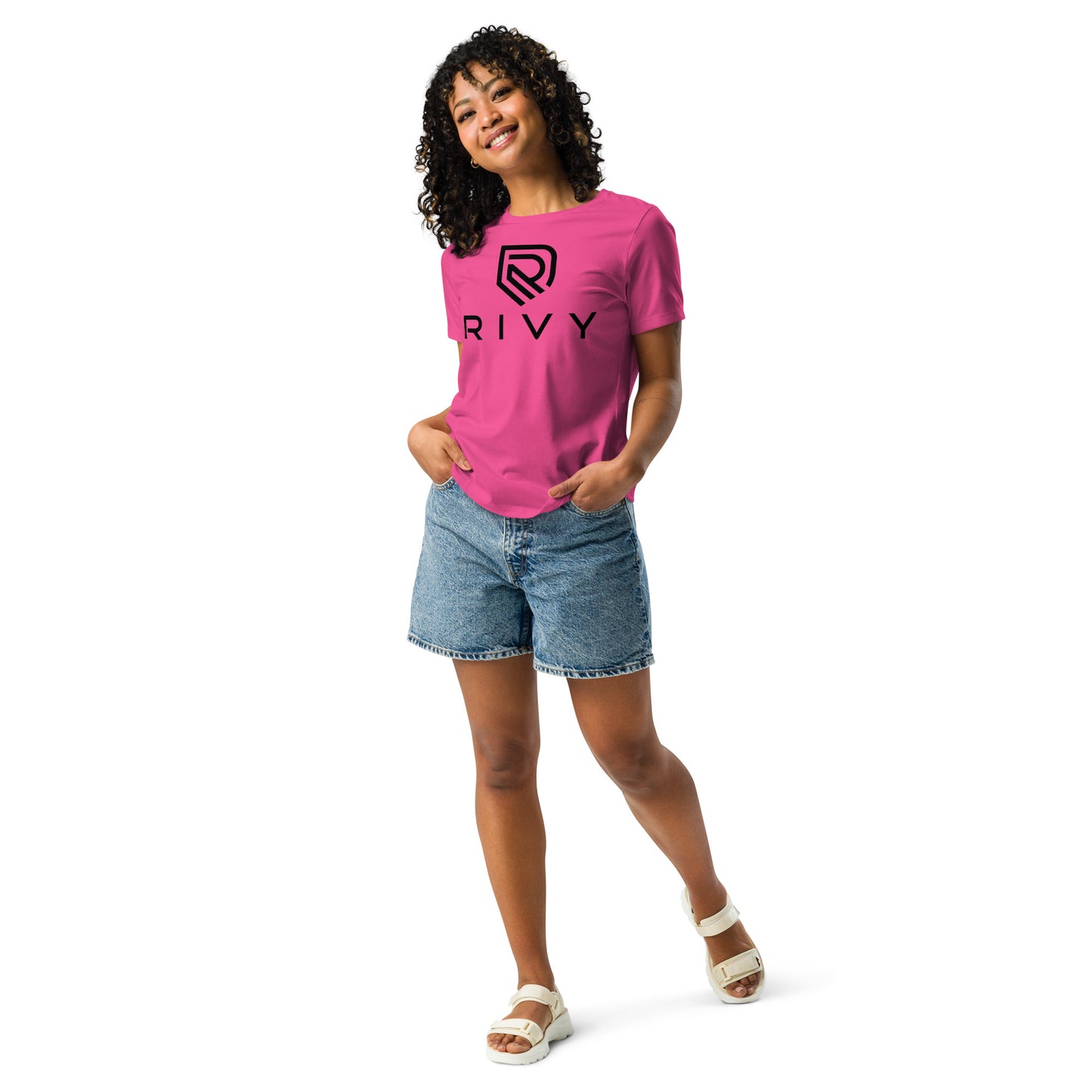 Women's Relaxed T-Shirt berry front