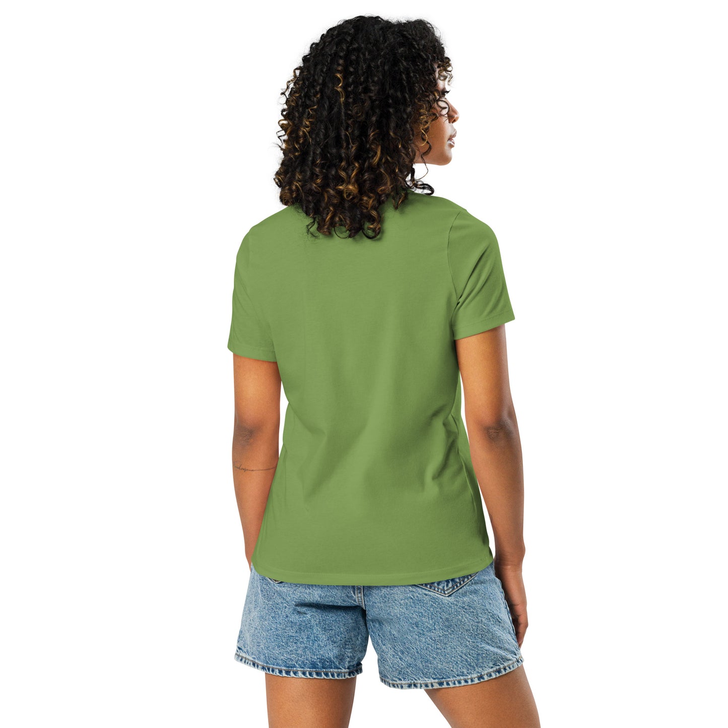 Women's Relaxed T-Shirt leaf back