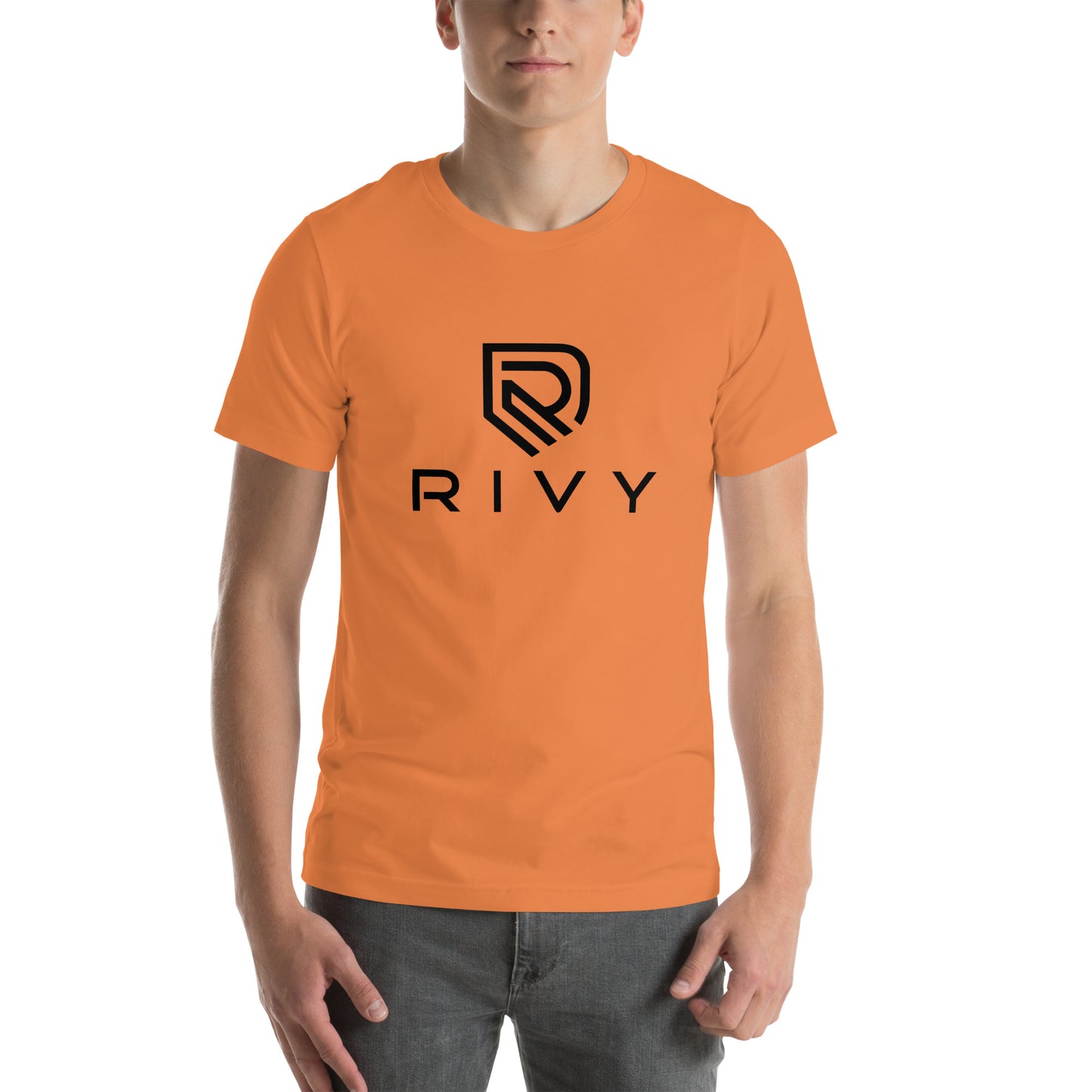 Unisex t-shirt burnt orange front